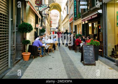 Passage Lemonnier, galerie marchande, Liège, Belgique, Europe Banque D'Images