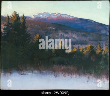 Abbott Handerson Thayer - Mont Monadnock Banque D'Images