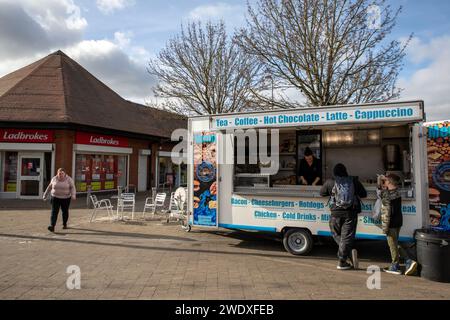 La ville de Kirby à Ashfield, qui est dans la circonscription du député conservateur et vice-président Lee Anderson. Banque D'Images