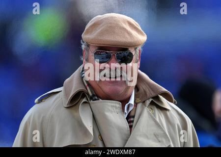 BALTIMORE, MARYLAND, Jan 20 : le président-directeur général des Houston Texans D. Cal McNair lors du match des éliminatoires de la division AFC contre les Ravens de Baltimore au M&T Bank Stadium le 20 janvier 2024 à Baltimore, Maryland. Banque D'Images