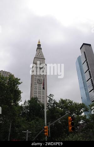 MANHTTAN/NEW YORK CITY / NEW YORK /USA/04.JUNE 2018 le bâtiment de l'État Emprie se trouve dans le quartier financier de Manhattan à New York, USA . (Photo.Francis Dean / Deanimages. Banque D'Images