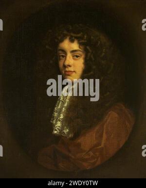 Amiral Sir Henry Morgan (1635-1688), lieutenant-gouverneur de la Jamaïque. Banque D'Images