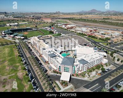 Sheraton Mesa Hotel at Wrigleyville West, Mesa, AZ, États-Unis Banque D'Images