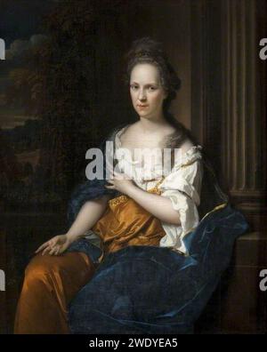 Adriaen van der Werff - Portrait d'une femme, âgée de 33 ans GL GM 630-001. Banque D'Images