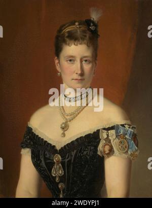 D'après Heinrich von Angeli (1840-1925) - Princesse Alice, Grande-Duchesse de Hesse (1843-1878) Banque D'Images