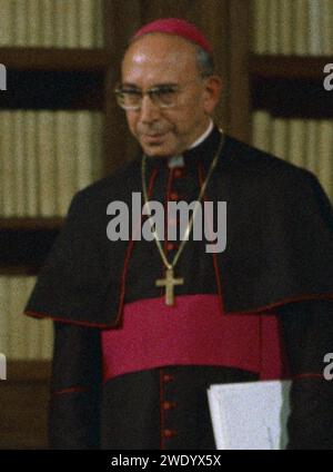 Agostino Casaroli 1 (coupé). Banque D'Images