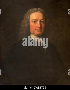 Allan Ramsay (1713-1784) (d'après) - Francis Hutcheson (1694-1746), professeur de philosophie morale à l'Université de Glasgow Banque D'Images