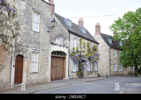 Vues de Woodstock dans l'Oxfordshire au Royaume-Uni Banque D'Images