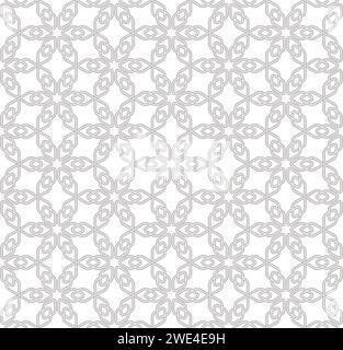 Le motif géométrique avec des rayures, des losanges. Arrière-plan vectoriel transparent. Texture blanche et grise. Motif moderne graphique. Illustration de Vecteur