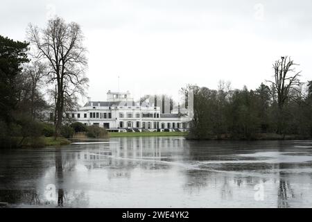 BAARN - le domaine Soestdijk Palace. Le conseil municipal de Baarn avait déjà approuvé un plan de zonage pour le réaménagement du domaine du palais de Soestdijk, mais plusieurs résidents locaux et organisations de protection de la nature se sont opposés au plan. ANP SANDER KONING pays-bas sorti - belgique sorti Banque D'Images