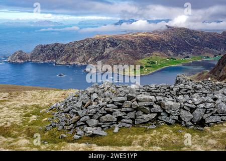 Norvège, ambiance fjord près du Cap occidental Banque D'Images