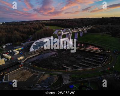 Roue de Falkirk Banque D'Images