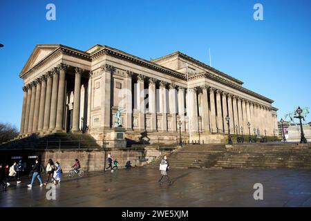 st georges hall liverpool, merseyside, angleterre, royaume-uni Banque D'Images