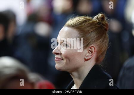 01/23/2024, Berlin, Allemagne, Karoline Herfurth assiste à la première mondiale 'EINE MILLION MINUTEN“ (un million de minutes) au Zoo Palast le 23 janvier 2024 à Berlin, Allemagne. Réalisateur : Christopher Doll Banque D'Images