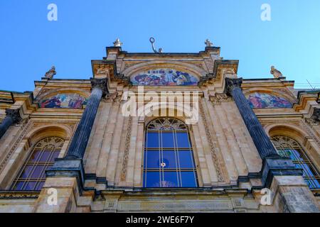 Allemagne, Bavière, Munich, façade de Maximilianeum Banque D'Images