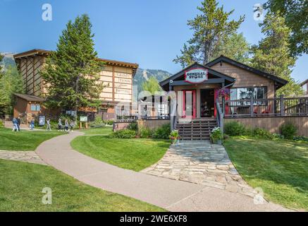 Magasin général à Teton Village, Jackson, Wyoming Banque D'Images