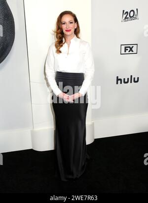 New York, États-Unis. 23 janvier 2024. Rebecca Creskoff assiste à la première de FX 'Feud : Capote VS. The Swans' New York au Museum of Modern Art le 23 janvier 2024 à New York City, NY © Steven Bergman/AFF-USA.COM Credit : AFF/Alamy Live News Banque D'Images