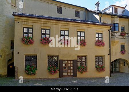 Burg Hasegg, Innenhof Banque D'Images