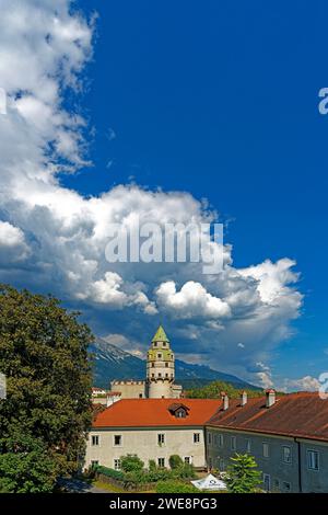 Burg Hasegg, Münzerturm Banque D'Images