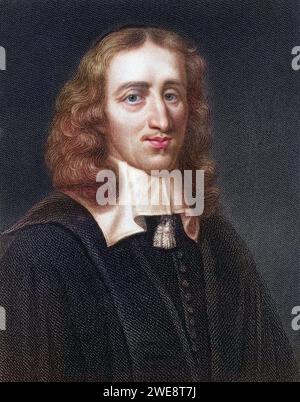 Johan de Witt 1625-1672. Niederländischer Staatsmann, polititischer Führer von Holland. AUS dem Buch Galerie de portraits, veröffentlicht 1833., Historisch, digital restaurierte Reproduktion von einer Vorlage aus dem 19. Jahrhundert, Date d'enregistrement non indiquée Banque D'Images