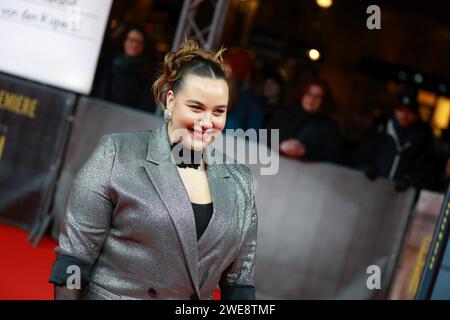 Berlin, Allemagne. 23 janvier 2024. Berlin : première mondiale de 'Eine million Minuten' au Zoopalast. (Photo de Simone Kuhlmey/Pacific Press) crédit : Pacific Press Media production Corp./Alamy Live News Banque D'Images