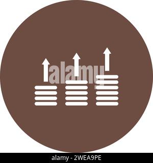 Image vectorielle d'icône de croissance d'entreprise. Illustration de Vecteur