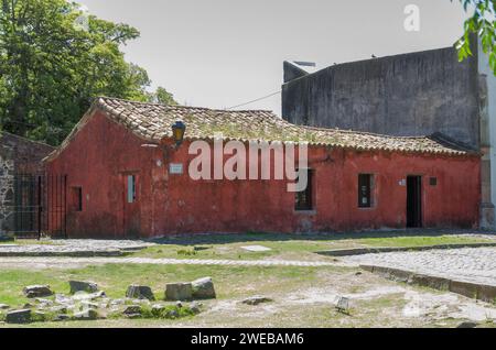 Ancienne ville de Colonia del Sacramento en Uruguay. Banque D'Images