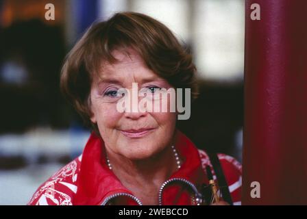 Maria Schell, österreichisch-schweizerische Schauspielerin, Filmstar der 1950er und 1960er Jahre, Portrait, 1993. Maria Schell, actrice austro-suisse, grande star de cinéma des années 1950 et 1960, portrait, 1993. Banque D'Images