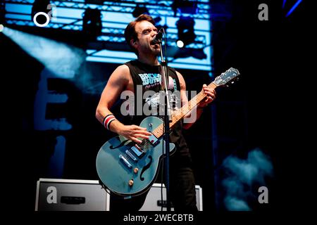 Italie 03 juin 2023 simple Plan Live at Slam Dunk Italy Festival Bellaria-Igea Marina © Andrea Ripamonti / Alamy Banque D'Images