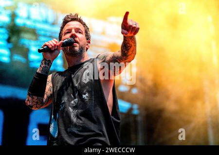 Italie 03 juin 2023 simple Plan Live at Slam Dunk Italy Festival Bellaria-Igea Marina © Andrea Ripamonti / Alamy Banque D'Images