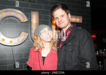 NY, États-Unis. 22 janvier 2024. New York, États-Unis, 22 janvier 2024 - Michael Oberholtzer lors de la 10e édition annuelle de Paul Rudd Celebrity Bowling profite pour SAY Today à New York. Photo : Giada Papini Rampelotto/EuropaNewswire.usage éditorial uniquement. Non destiné à UN USAGE commercial ! (Image de crédit : © Luiz Rampelotto/ZUMA Press Wire) USAGE ÉDITORIAL SEULEMENT! Non destiné à UN USAGE commercial ! Banque D'Images