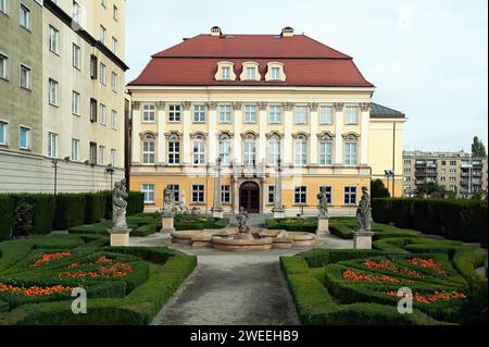 Palais royal à Wroclaw, Pologne Banque D'Images