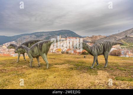 Museo Paleontologico de Castilla-la Mancha Banque D'Images