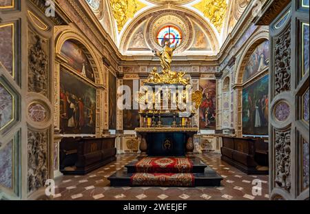 Église de la Trinité petite chapelle à Cracovie Pologne Banque D'Images