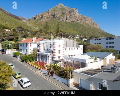 Congrégation hébraïque de Muizenberg, synagogue orthodoxe moderne, Muizenberg, le Cap, Afrique du Sud Banque D'Images