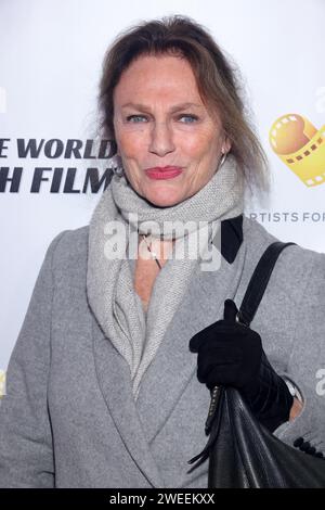 Los Angeles, Californie. 24 janvier 2024. Jacqueline Bisset à la première de Maya Laemmle Royal à Los Angeles, Californie, le 24 janvier 2024. Crédit : Faye Sadou/Media Punch/Alamy Live News Banque D'Images