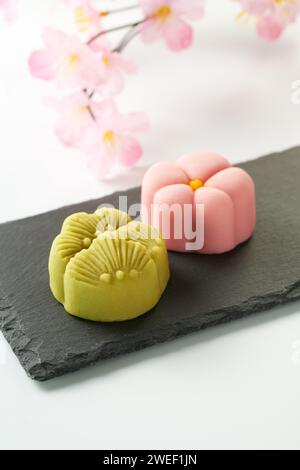 Image de bonbons traditionnels japonais Banque D'Images