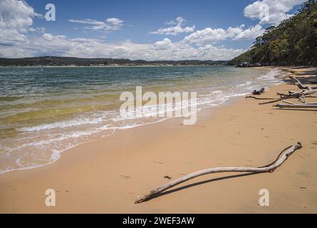 Lobster Beach déserte, Nouvelle-Galles du Sud, Australie Banque D'Images