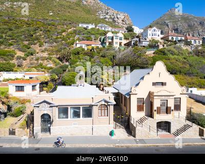 SAPS - South African police Museum et 1911 Colonial Era Post Office, Muizenberg, Cape Town, Afrique du Sud Banque D'Images