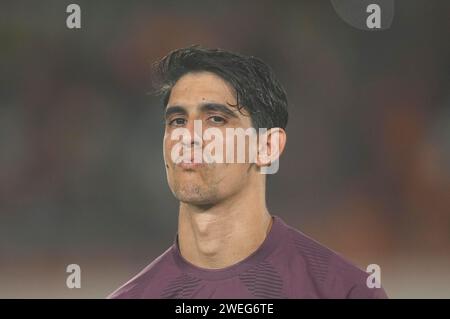 Janvier 24 2024 : Yassine Bounou (Maroc) // lors d'un match de la coupe d'Afrique des Nations Groupe F, Zambie vs Maroc, au Stade Laurent Pokou, San Pedro, Côte d'Ivoire. Kim Price/CSM Banque D'Images