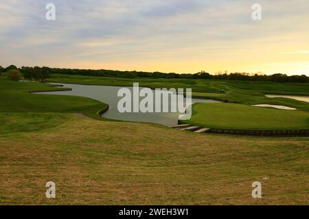 Le Golf national est un parcours de golf français situé à Saint-Quentin-en-Yvelines, dans le département des Yvelines en région Île-de-France Banque D'Images