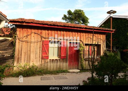 Le Canon est un village de la commune de Lège-Cap-Ferret Banque D'Images