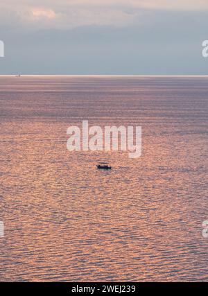 Gisenyi, une ville sur la rive nord du lac Kivu au Rwanda, en Afrique de l'est Banque D'Images