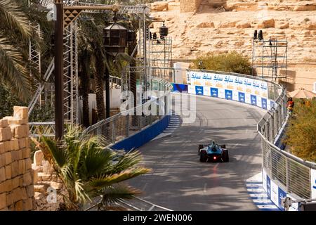 Diriyah, Arabie Saoudite. 26 janvier 2024. 03 SETTE CAMARA Sergio (BRA), ERT Formula E Team, ERT X24, action lors de l'E-Prix Diriyah 2024, 2e meeting du Championnat du monde ABB FIA Formula E 2023-24, sur le Riyad Street circuit du 25 au 27 janvier, à Diriyah, Arabie Saoudite - photo Joao Filipe / DPPI Banque D'Images