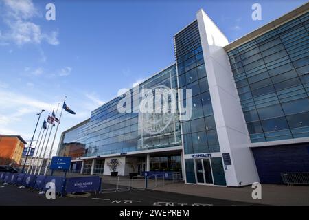 Le King Power Stadium accueille le Leicester City football Club dans le Leicestershire, au Royaume-Uni Banque D'Images