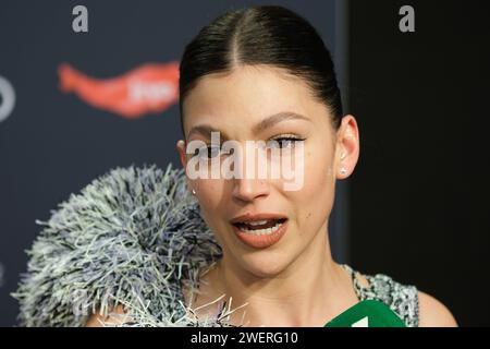 Ursula Corbero lors des Feroz Awards 2024 au Palacio Vistalegre Arena le 26 janvier 2024 à Madrid, Espagne. (Photo Oscar Gonzalez/Sipa USA) Banque D'Images