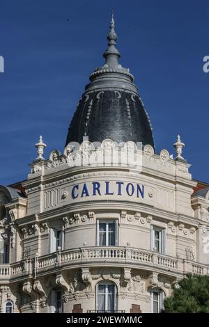 Hôtel Carlton CANNES FRANCE Banque D'Images