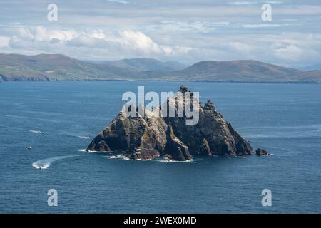 vue sur little skellig de skellig michael Banque D'Images