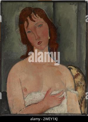 Amedeo Modigliani - Portrait of a young woman Banque D'Images