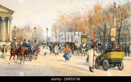 Anna Palm de Rosa Paris - Boulevard des Capucines (1903). Banque D'Images